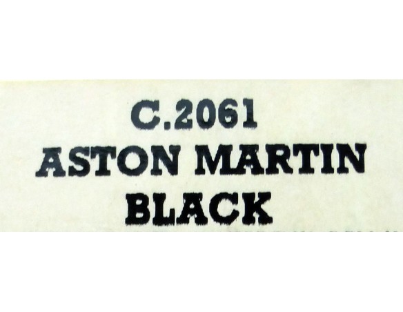 ASTON MARTIN BLACK REF.C2061 SUPERSLOT