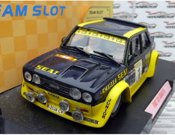 FIAT 131 ABARTH ZANINI LTD.ED. REF 70601 TEAM SLOT