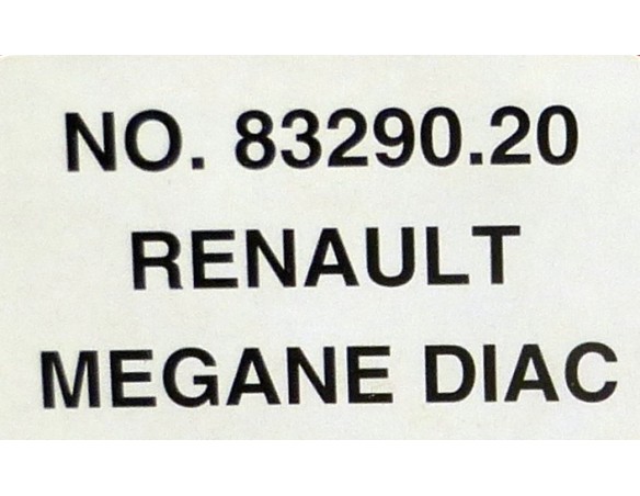 RENAULT MEGANE DIAC REF.83290.20 MATCHBOX