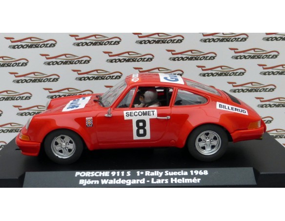 PORSCHE 911S 1ºRALLYE SUECIA 1968 REF.036108 FLYSLOT