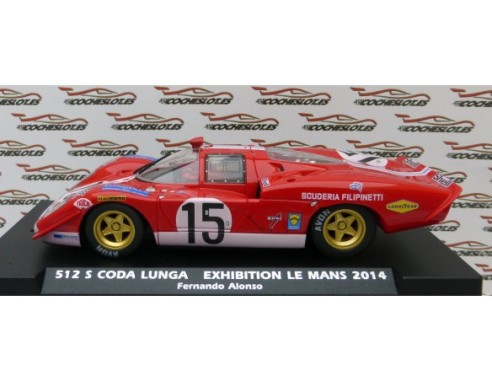5125 CODA LUNGA EXIBITION LE MANS 2014 FERNANDO ALONSO REF.020101 FLYSLOT