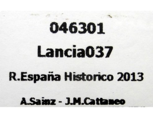 LANCIA 037 R ESPAÑA HISTORICO 2013 REF.046301 FLYSLOT