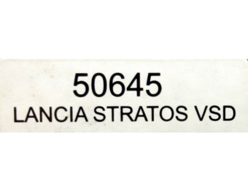 LANCIA STRATOS VSD REF.50645 NINCO