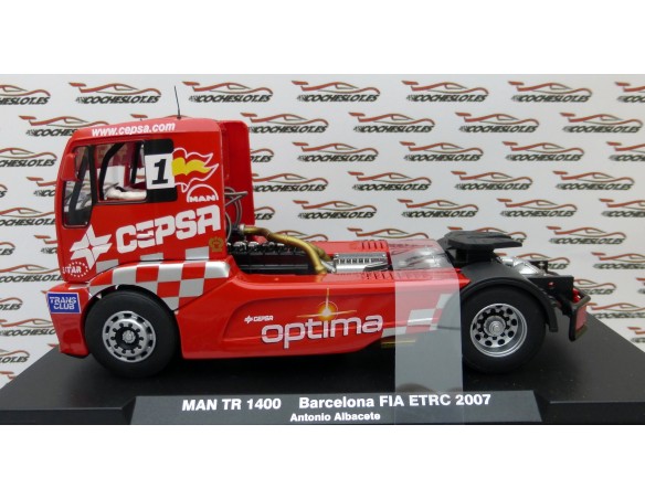 CAMION MAN TR 1400 BARCELONA FIA ETRC 2007 ANTONIO ALBACETE REF.203301 FLYSLOT