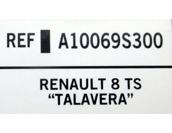 RENAULT 8 TS TALAVERA REF.A10069S300 EDUCA