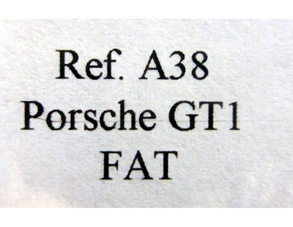 PORSCHE GT1   “Daitona 98” BLANCO REF.A38 FLY