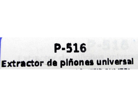 EXTRACTOR DE PIÑONES UNIVERSAL REF.P516 IBB