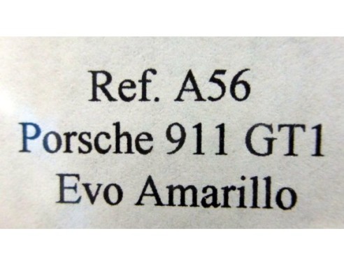 PORSCHE GT1 EVO “British GT 99” AMARILLO REF.A56 FLY