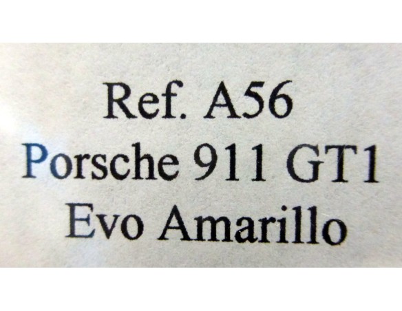 PORSCHE GT1 EVO “British GT 99” AMARILLO REF.A56 FLY
