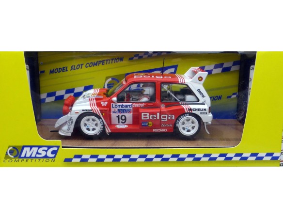 MG METRO 6R4 RAC RALLY 1986 Nº19 BELGA REF.6025 MSC