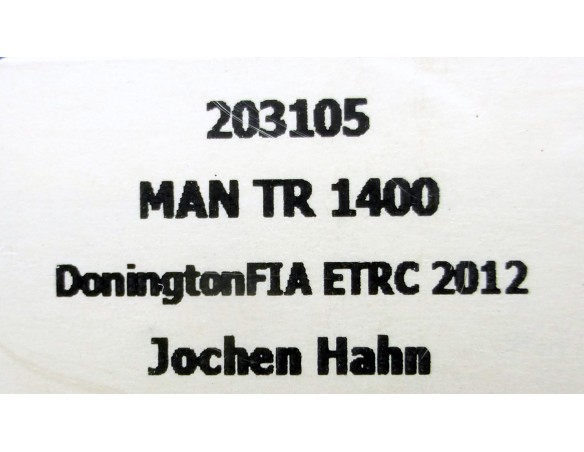 CAMION MAN TR 1400 DONINGTON FIA ETRC 2012 REF.203105 FLY
