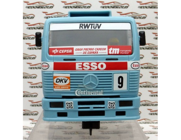 CAMION MERCEDES ESSO AZUL REF.8384.09 TYCO