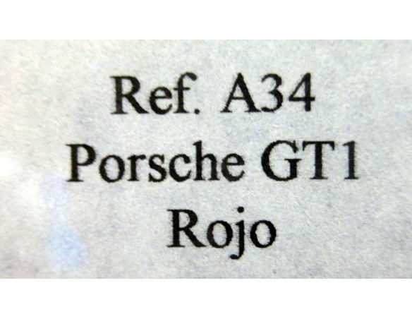 PORSCHE GT1   “Suzuka 97” ROJO REF.A34 FLY