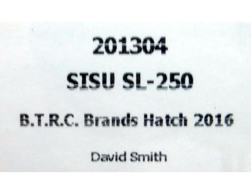 CAMION SISU SL 250 B.T.R.C BRANDS HATCH 2016 REF.201304 FLYSLOT