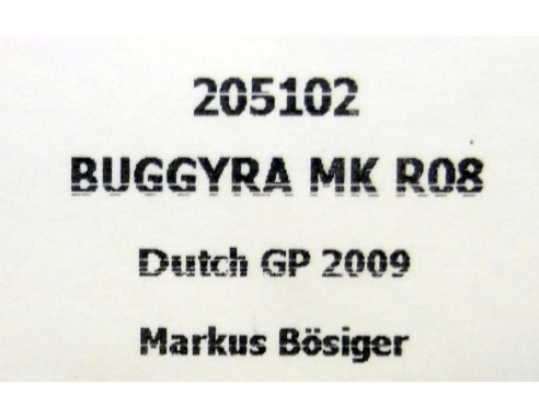 CAMION BUGGYRA MK R08 DUTCH GP 2009 REF.205102 FLYSLOT