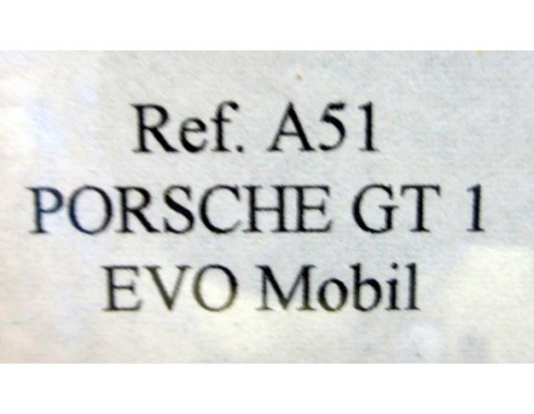PORSCHE GT1 EVO  “4º Sebring 97” Blanco - “MOBIL 1” - Nº 26 REF.A51 FLY