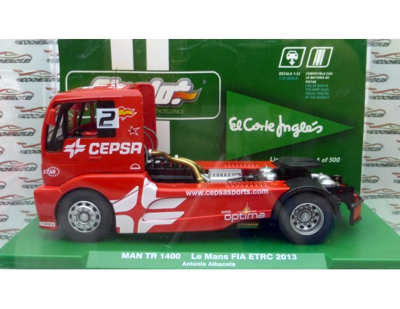 CAMION MAN TR 1400 LE MANS FIA ETRC 2013 ED.ESPECIAL EL CORTE INGLES REF.203302 FLYSLOT