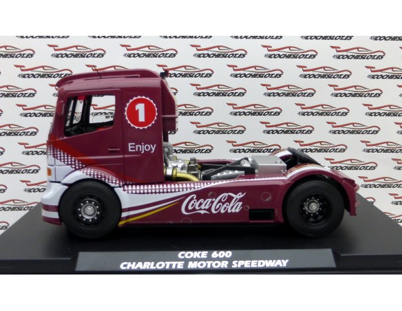 CAMION MERCEDES BENZ COCACOLA CHARLOTTE 600 REF.202302 FLYSLOT