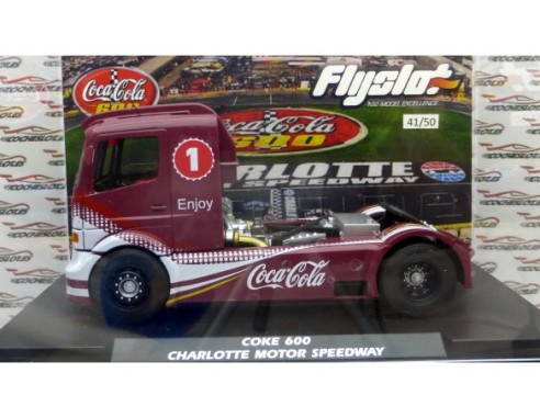 CAMION MERCEDES BENZ COCACOLA CHARLOTTE 600 REF.202302 FLYSLOT