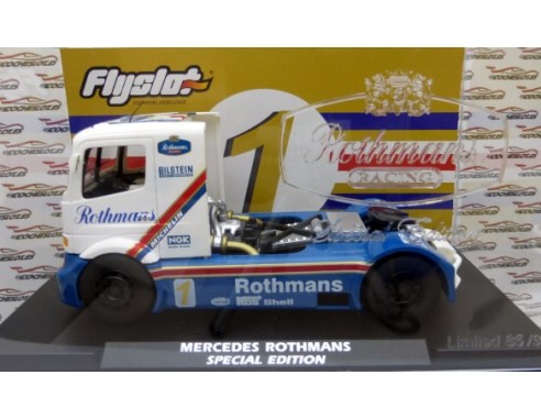 CAMION MERCEDES BENZ ROTHMANS SPECIAL EDITION 90 UNIDADES REF.202308B FLYSLOT