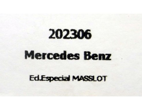 CAMION MERCEDES BENZ ATEGO ED.ESPECIAL  MASSLOT REF.202306 FLYSLOT