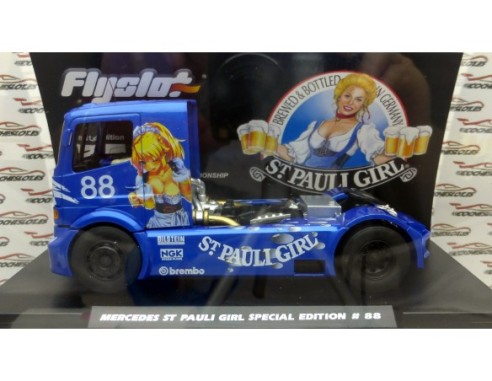 CAMION MERCEDES BENZ ST.PAULI SPECIAL EDITION AZUL REF.202311B FLYSLOT
