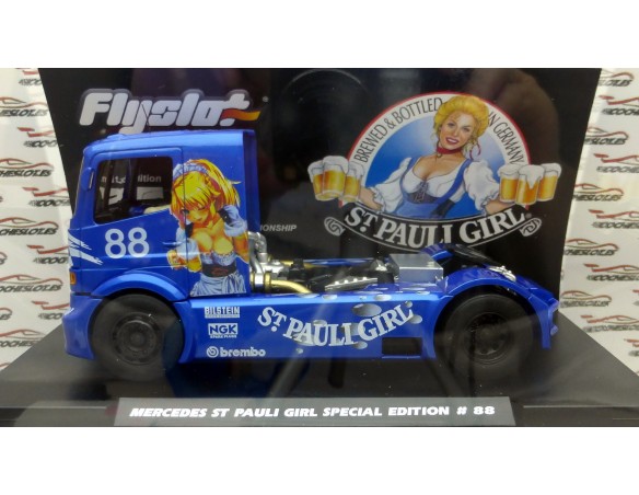 CAMION MERCEDES BENZ ST.PAULI SPECIAL EDITION AZUL REF.202311B FLYSLOT