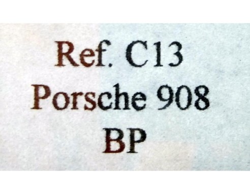 PORSCHE 908  BP  “Zeltweg 69” BLANCO REF.C13 FLY