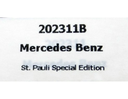 CAMION MERCEDES BENZ ST.PAULI SPECIAL EDITION AZUL REF.202311B FLYSLOT