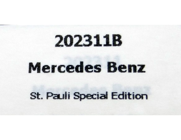 CAMION MERCEDES BENZ ST.PAULI SPECIAL EDITION AZUL REF.202311B FLYSLOT
