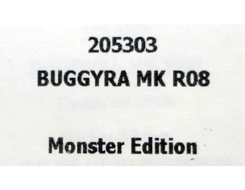 CAMION BUGGYRA MK R08 MONSTER EDITION REF.205303 FLYSLOT