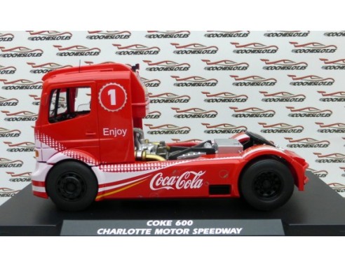 CAMION MERCEDES BENZ COCACOLA CHARLOTTE 600 ROJO CLARO REF.202302 FLYSLOT