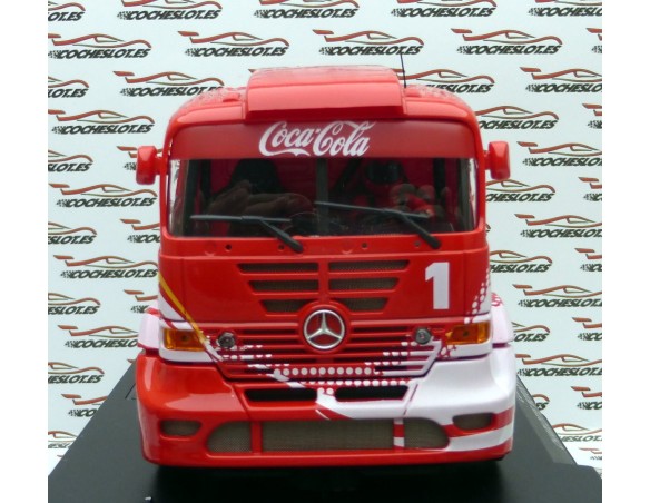 CAMION MERCEDES BENZ COCACOLA CHARLOTTE 600 ROJO CLARO REF.202302 FLYSLOT