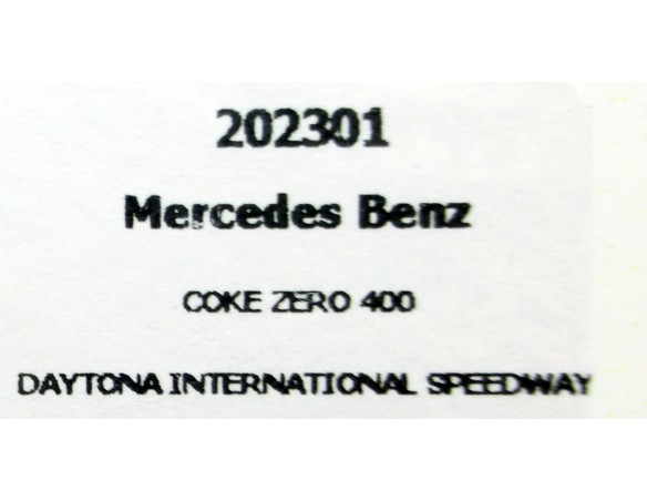 MERCEDES BENZ COKE ZERO 400 DAYTONA INTERNACIONAL SPEEDWAY REF.202301 FLY