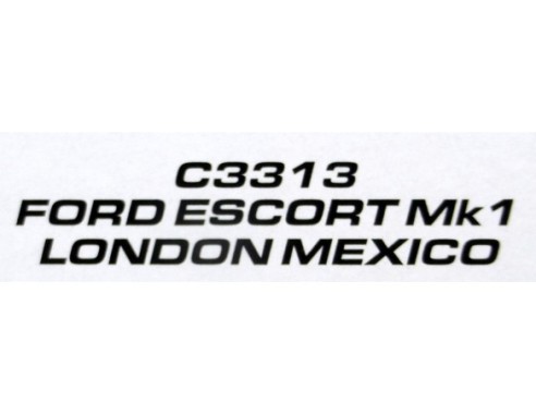 FORD ESCORT MK1 SAFARI LONDON MEXICO REF.C3313 SUPERSLOT