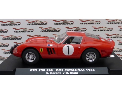 FERRARI GTO 250 24h DOS CATALUÑAS 1965 SLOT CAR TODAY LTD FLY