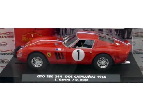 FERRARI GTO 250 24h DOS CATALUÑAS 1965 SLOT CAR TODAY LTD FLY