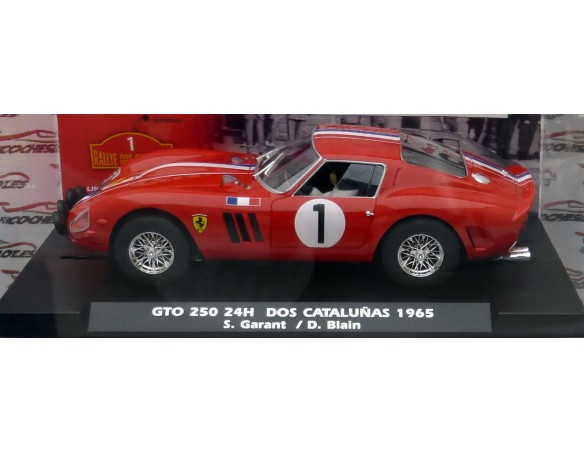 FERRARI GTO 250 24h DOS CATALUÑAS 1965 SLOT CAR TODAY LTD FLY