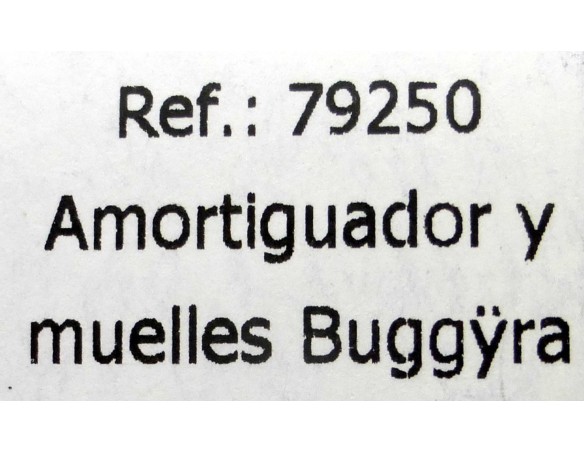 AMORTIGUADOR Y MUELLES BUGGYRA REF.79250 FLY