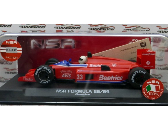 FORMULA NSR 86/89 BEATRICE Nº33 REF.0194IL NSR