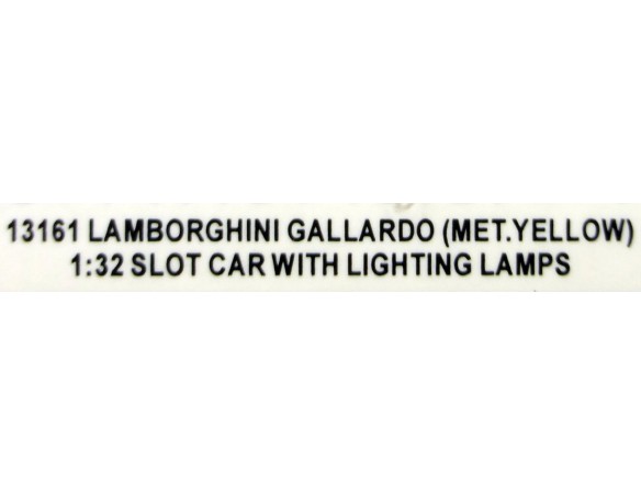LAMBORGHINI GALLARDO MET-YELLOW REF.13161 AUTOART