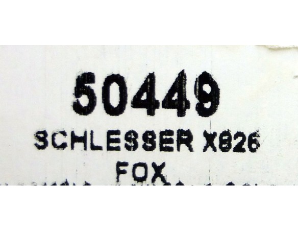 SCHLESSER X 826 FOX EFECTO BARRO REF.50449 NINCO