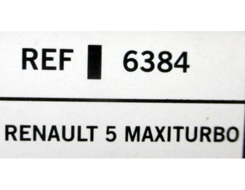 RENAULT 5 MAXITURBO REF.6384 TECNITOYS
