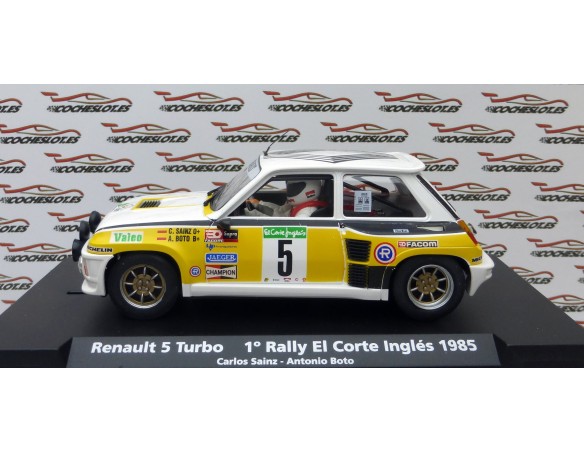 RENAULT 5 TURBO 1ºRALLY EL CORTE INGLES 1985 E1201 REF.96073 FLY
