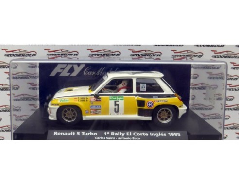 RENAULT 5 TURBO 1ºRALLY EL CORTE INGLES 1985 E1201 REF.96073 FLY