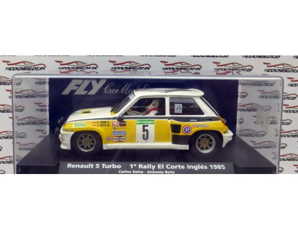 RENAULT 5 TURBO 1ºRALLY EL CORTE INGLES 1985 E1201 REF.96073 FLY