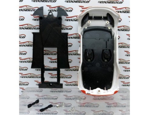 CARROCERIA FIAT PUNTO S2000 VODAFHONE FONTES Y CHASIS 3D FLYSLOT