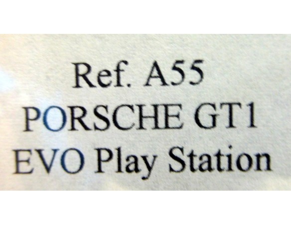 PORSCHE GT1 EVO   “Play Station” NEGRO REF.A55 FLY