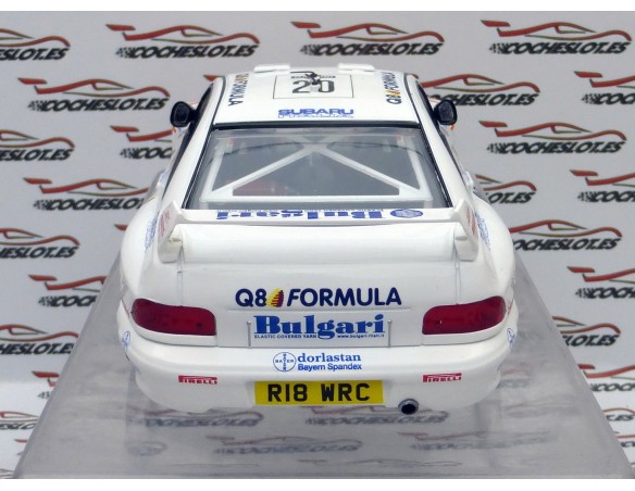 SUBARU IMPREZA “Q8” WRC Nº20 REF. SC-6082R SCALEAUTO