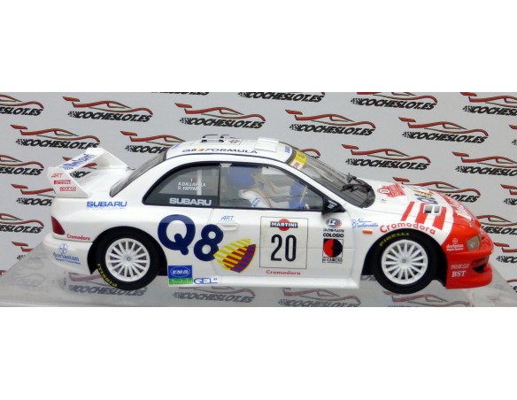 SUBARU IMPREZA “Q8” WRC Nº20 REF. SC-6082R SCALEAUTO